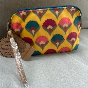 CATCHFLY Studio Gold Essentials Pouch Wristlet NWT